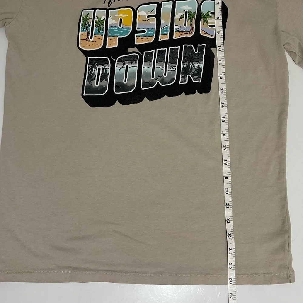 GAP x Stranger Things Unisex Teen Graphic T-Shirt, Teen Size 18-20 in beige